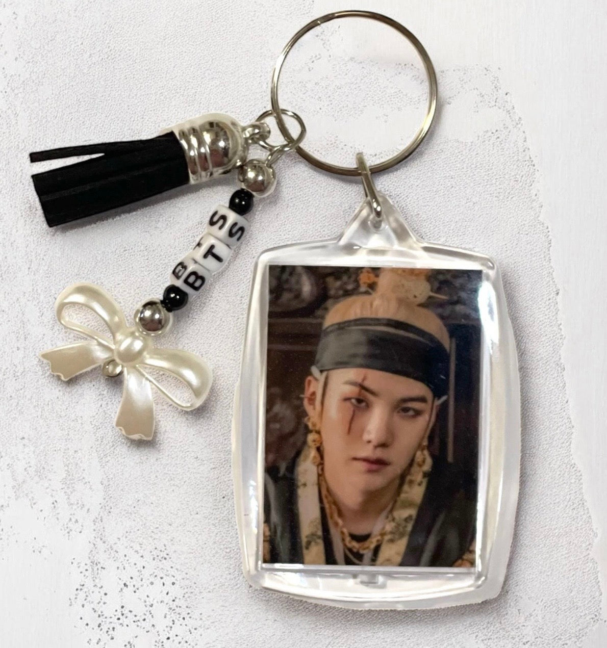 Yoongi Photo Keychains