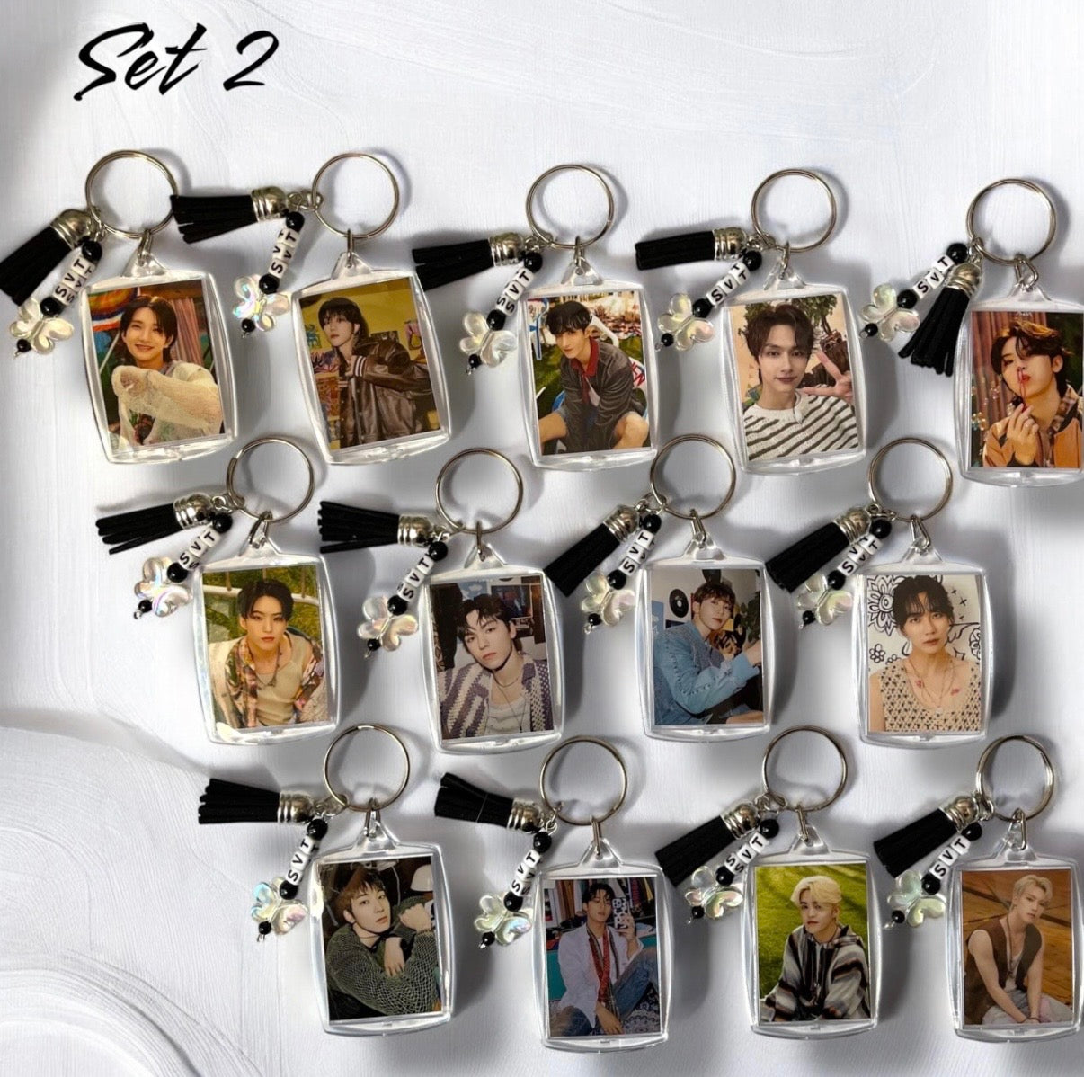 Seventeen Photo Keychains