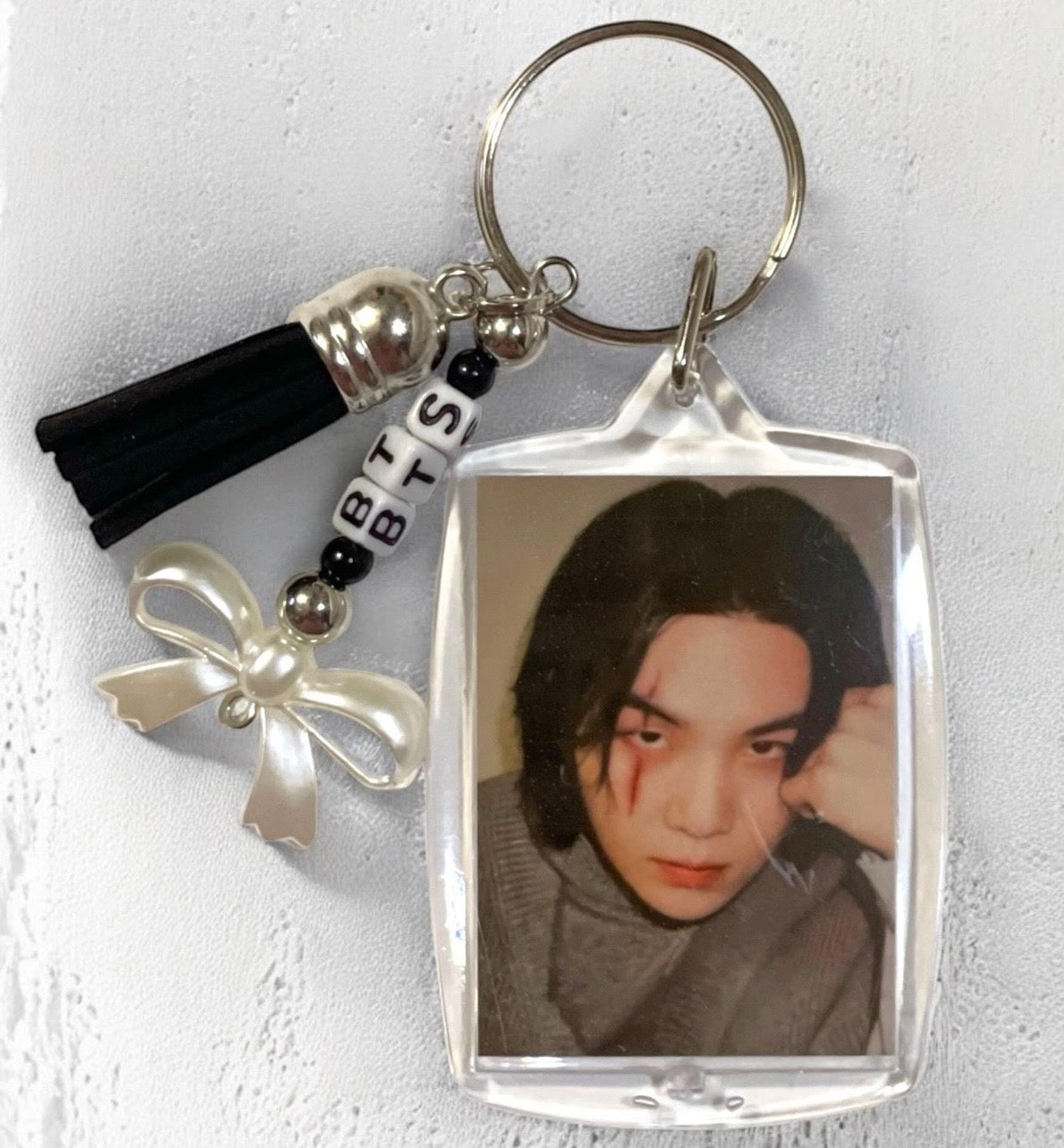 Yoongi Photo Keychains