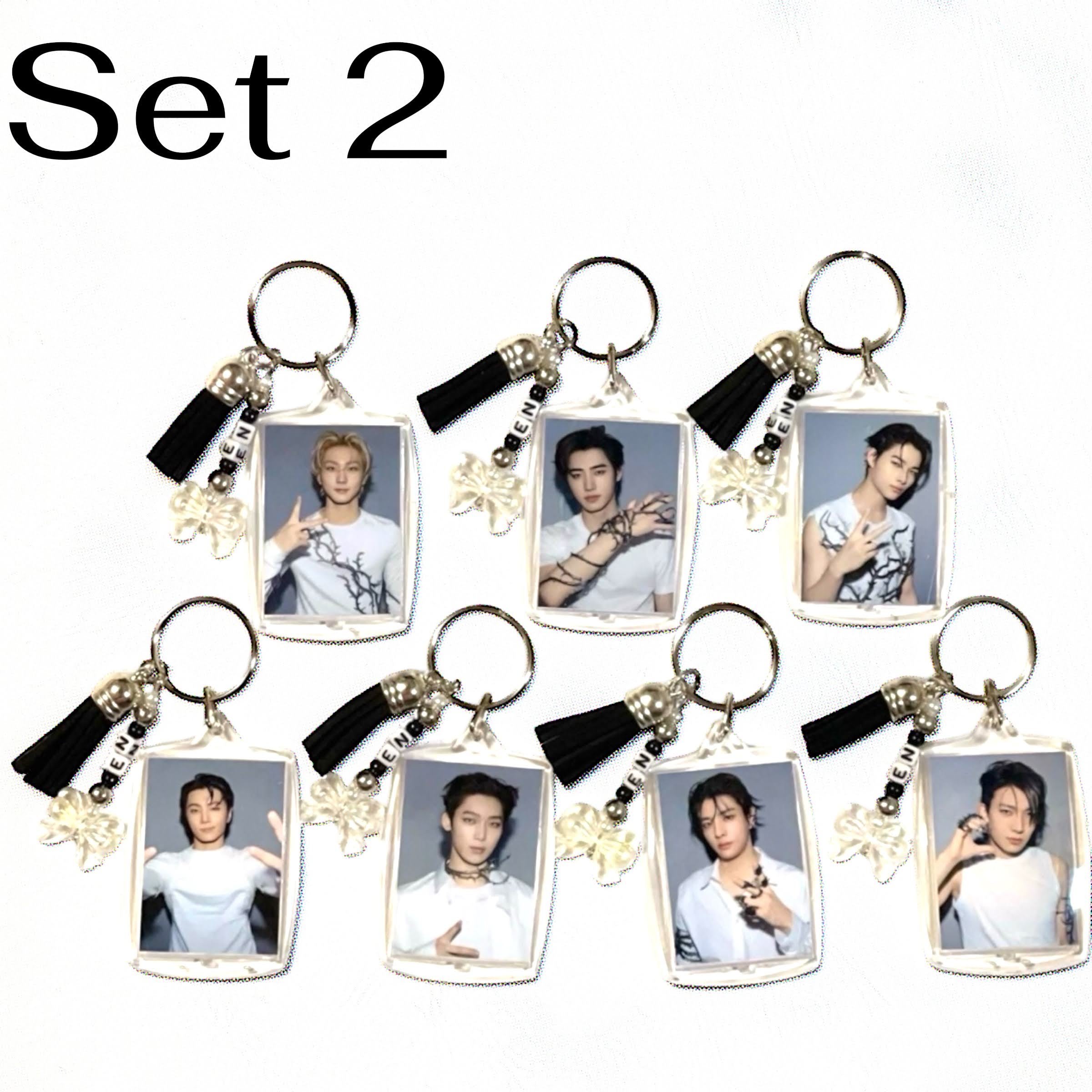 Enhypen photo keychains