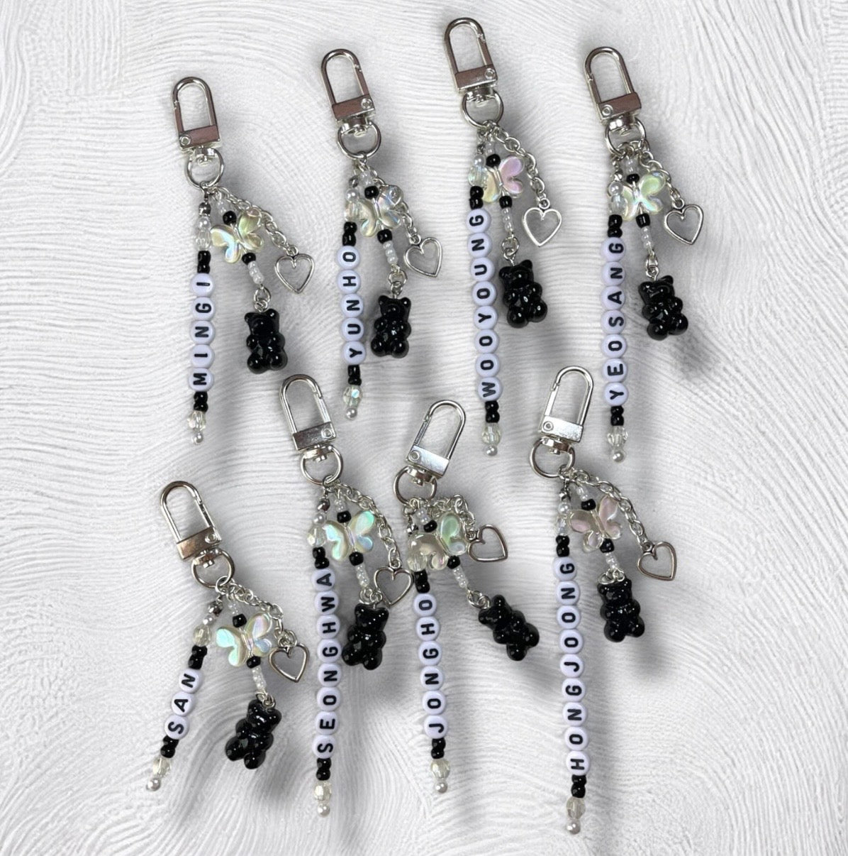 Ateez Mini Keychains