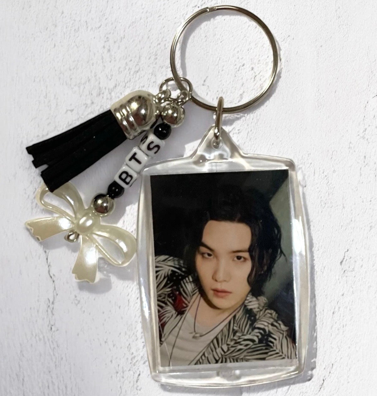 Yoongi Photo Keychains