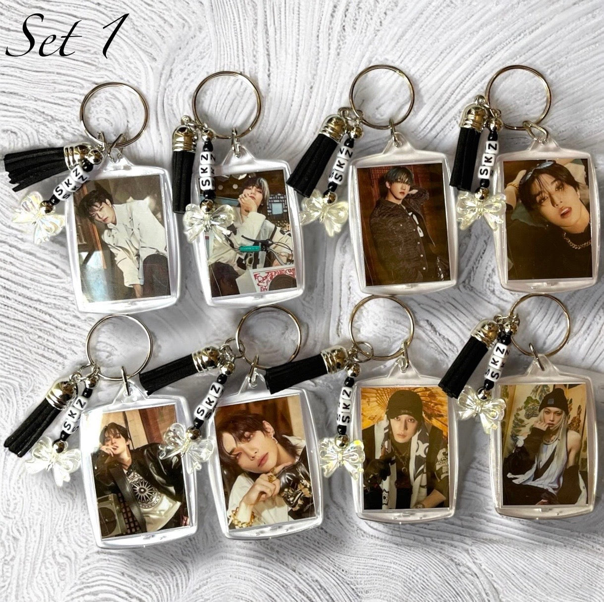 Stray Kids Photo Keychains