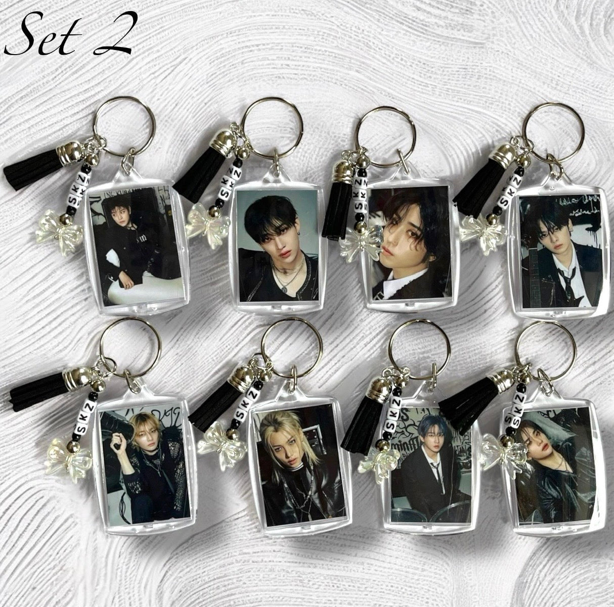 Stray Kids Photo Keychains