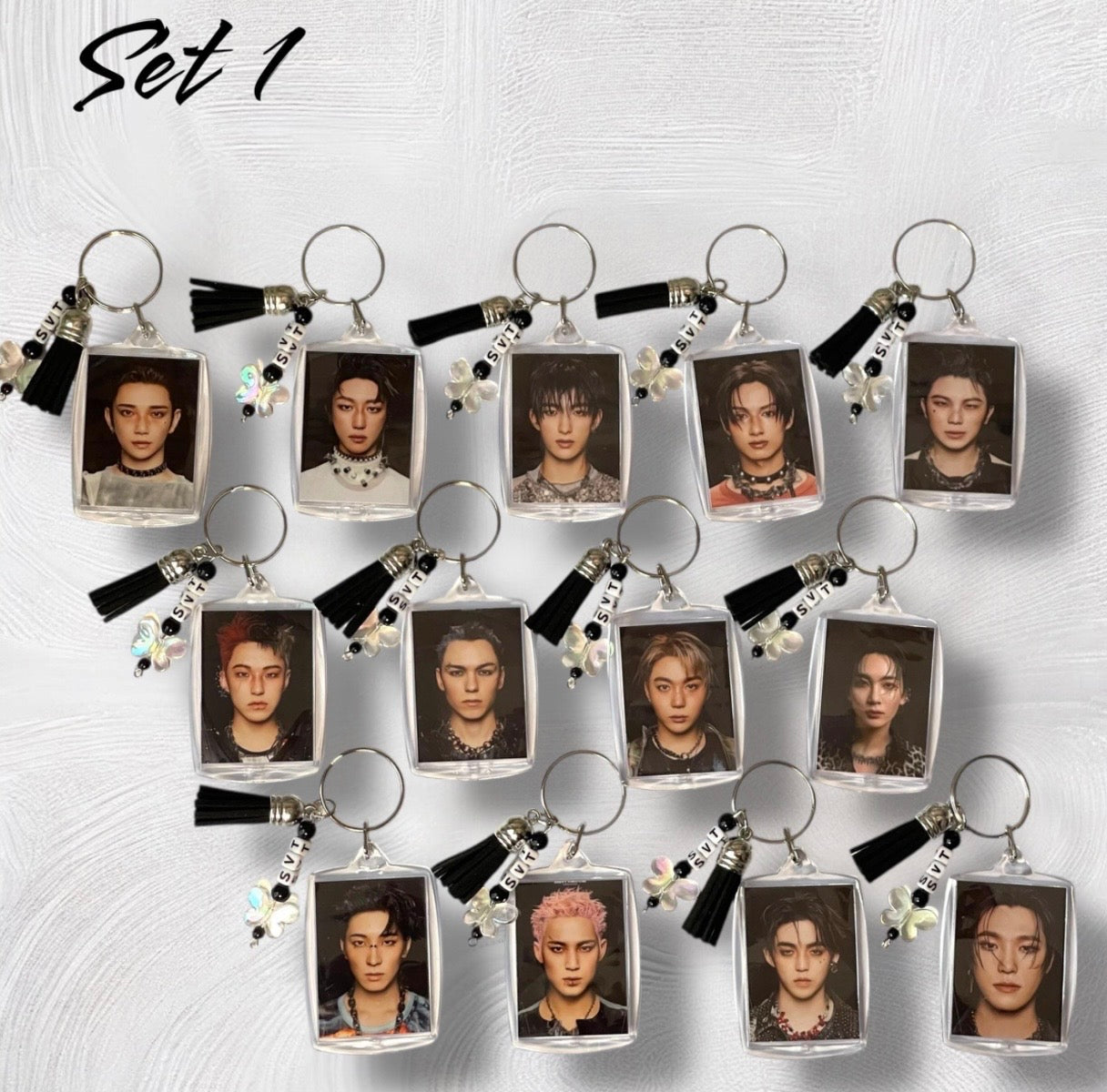 Seventeen Photo Keychains