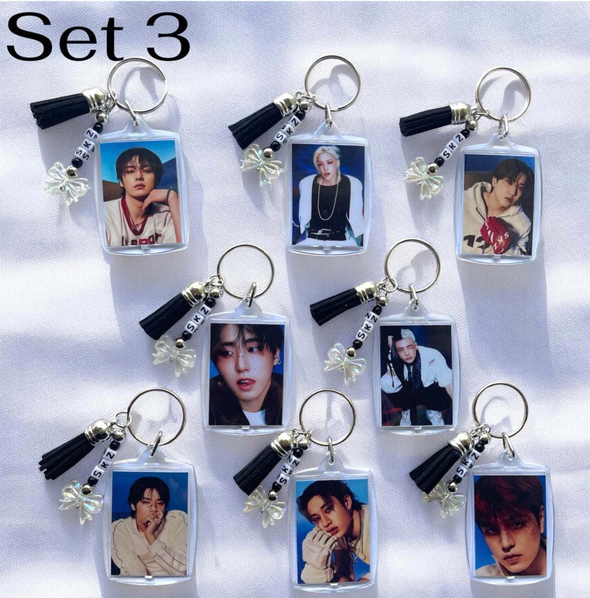 Stray Kids Photo Keychains
