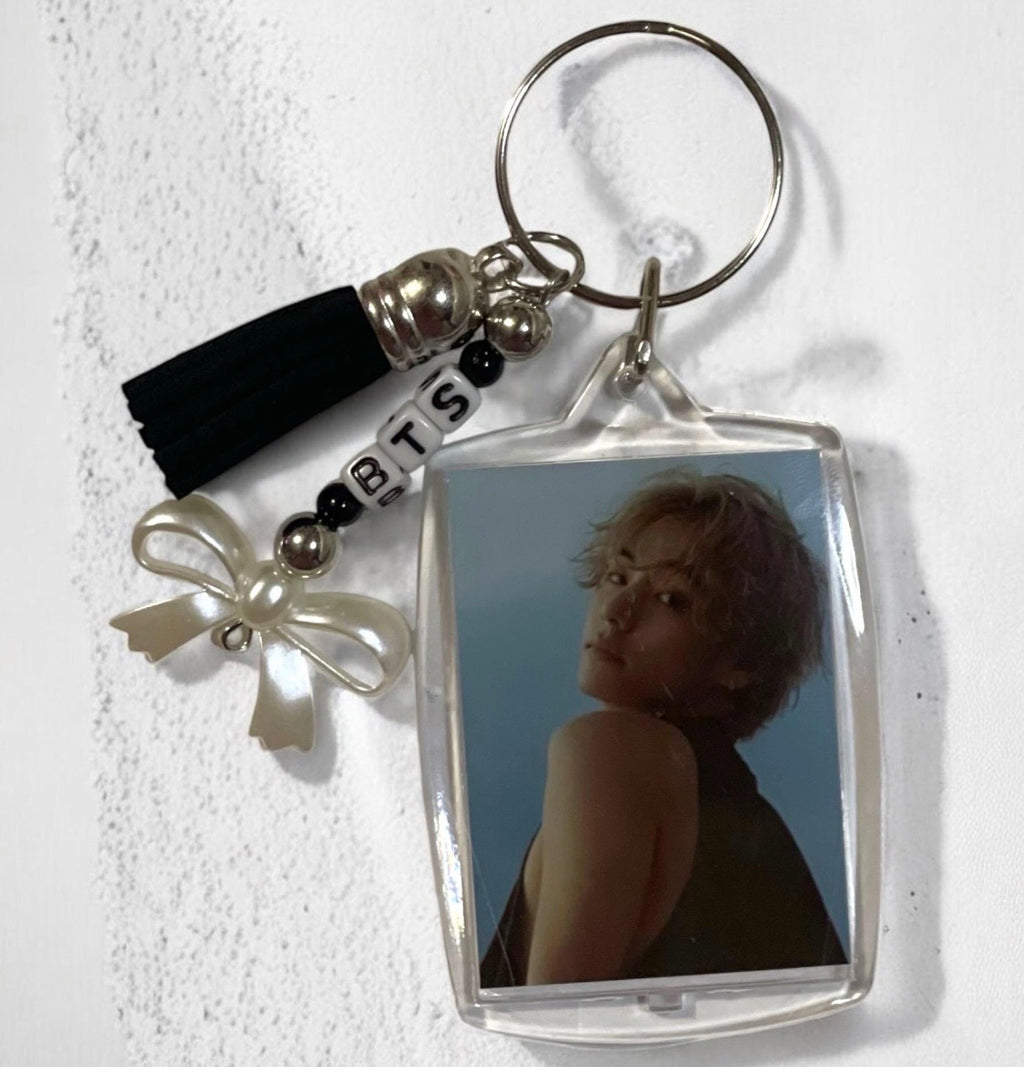 Taehyung Photo Keychains