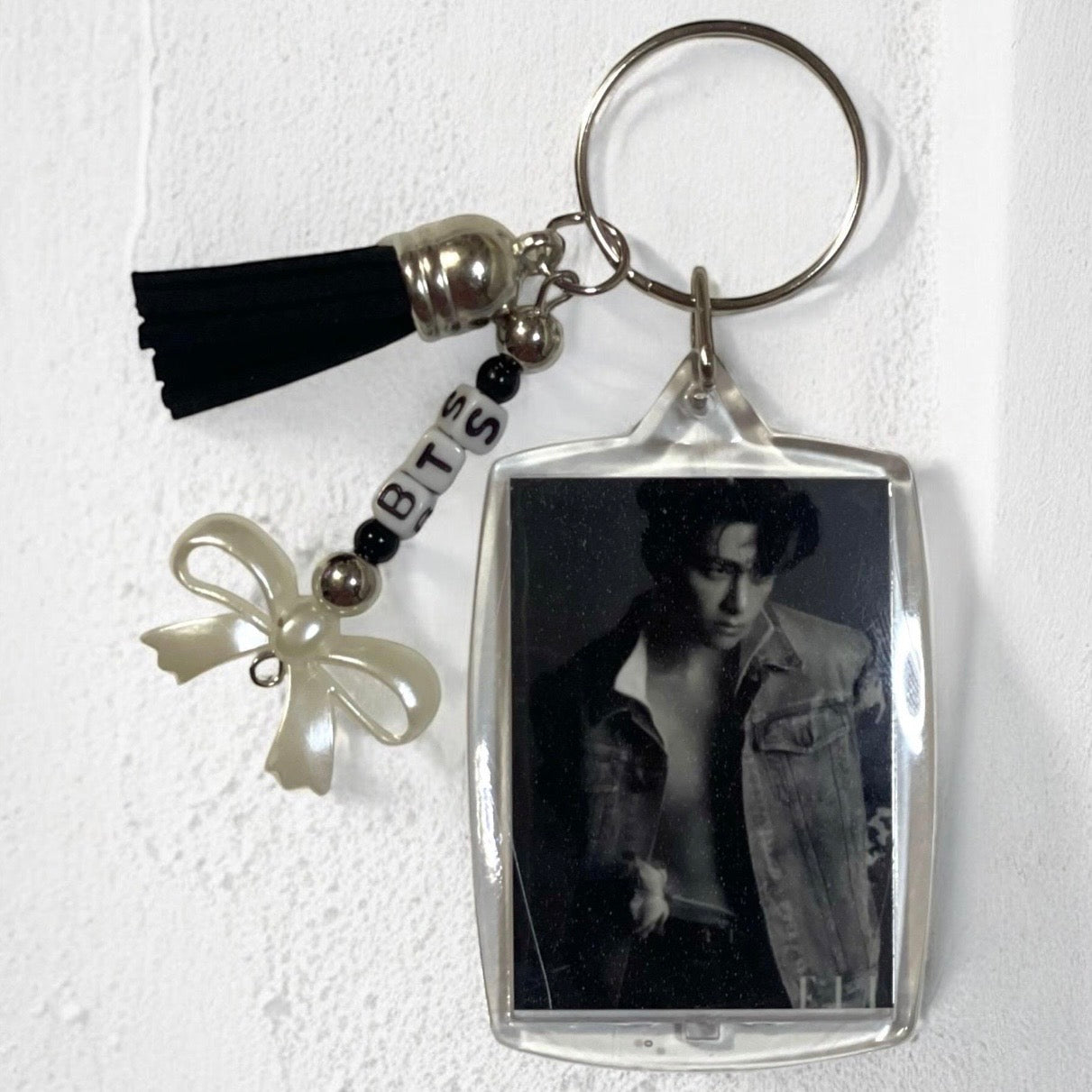 Taehyung Photo Keychains