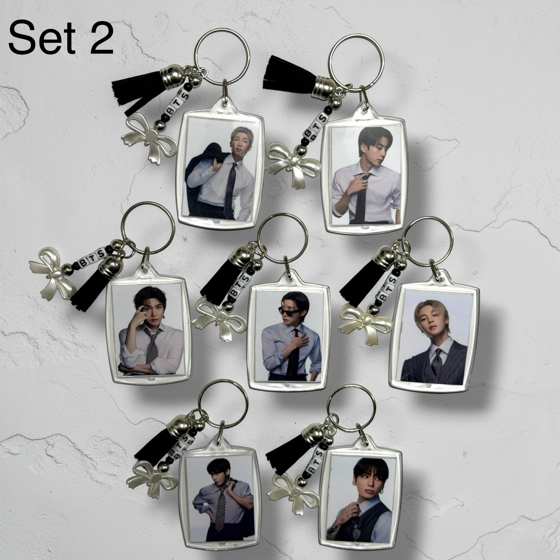 BTS photo Keychains