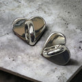 Metal Heart Charm Holder