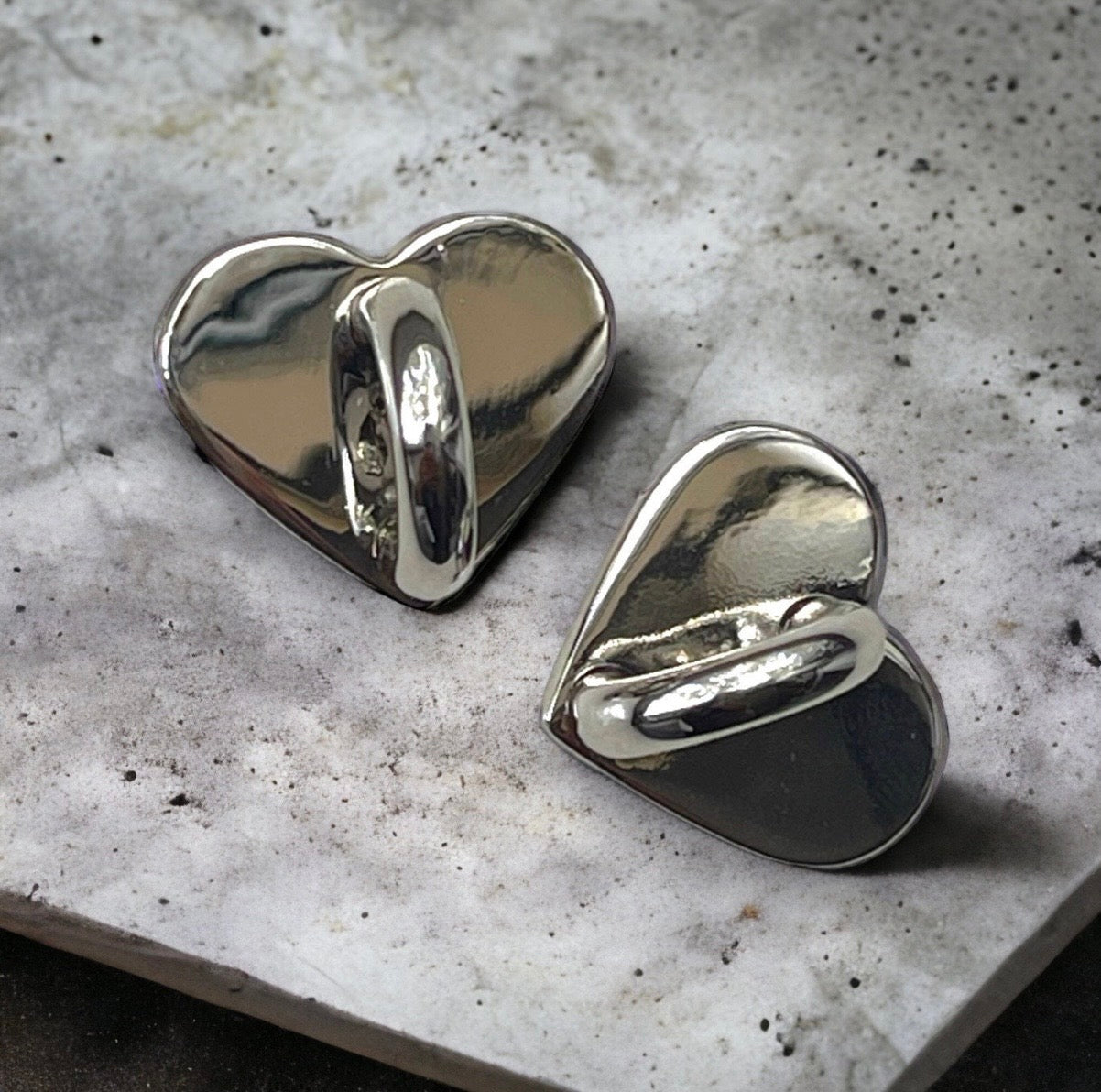 Metal Heart Charm Holder