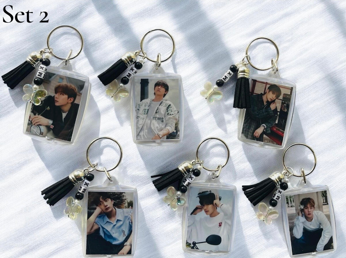 Monsta X Photo Keychains